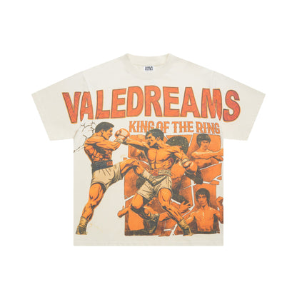 Valeforever Vale T Shirts White Ink Direct Spray Stir-Fried Salt Monkey