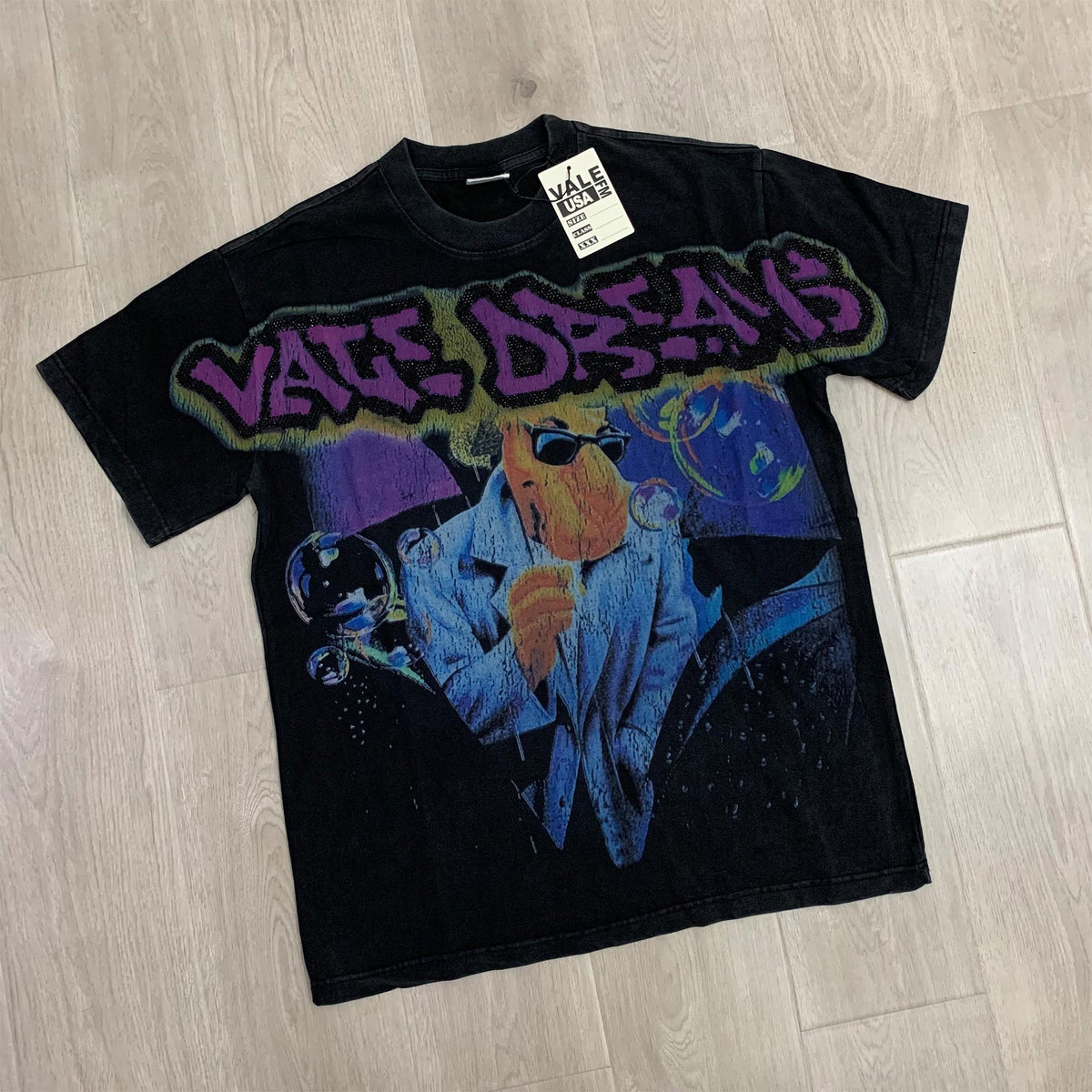 Valeforever Vale T Shirts Hotfix rhinestones Fashion Short Sleeves