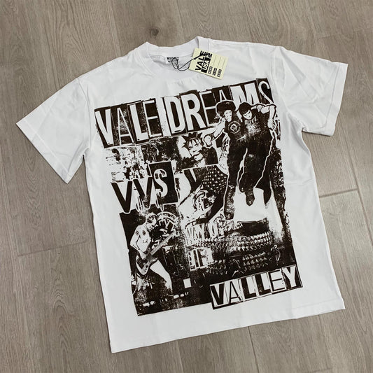 Valeforever Vale T Shirts White Ink DTG