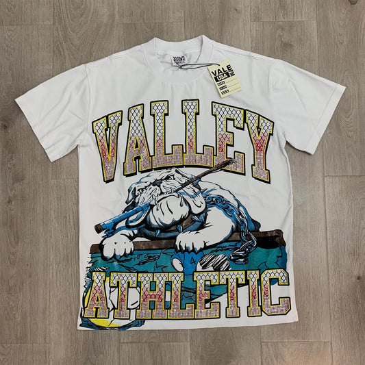 Valeforever Vale T Shirts Hotfix rhinestones Short Sleeves