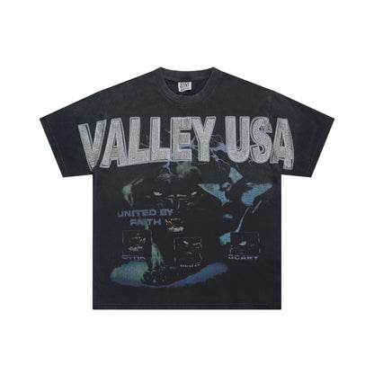 Valeforever Vale T Shirts Direct Injection Hotfix rhinestones Short Sleeves