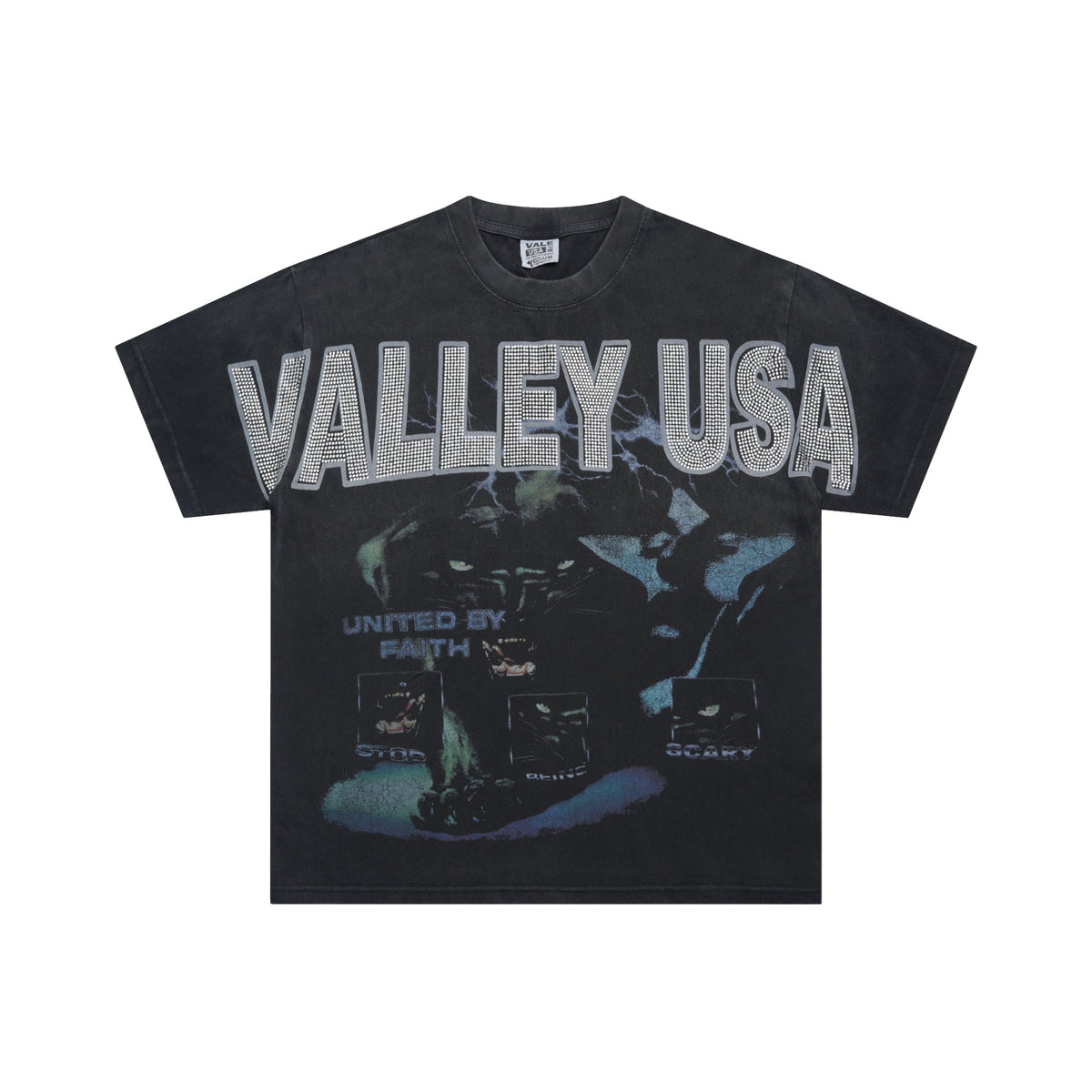 Valeforever Vale T Shirts Direct Injection Hotfix rhinestones Short Sleeves