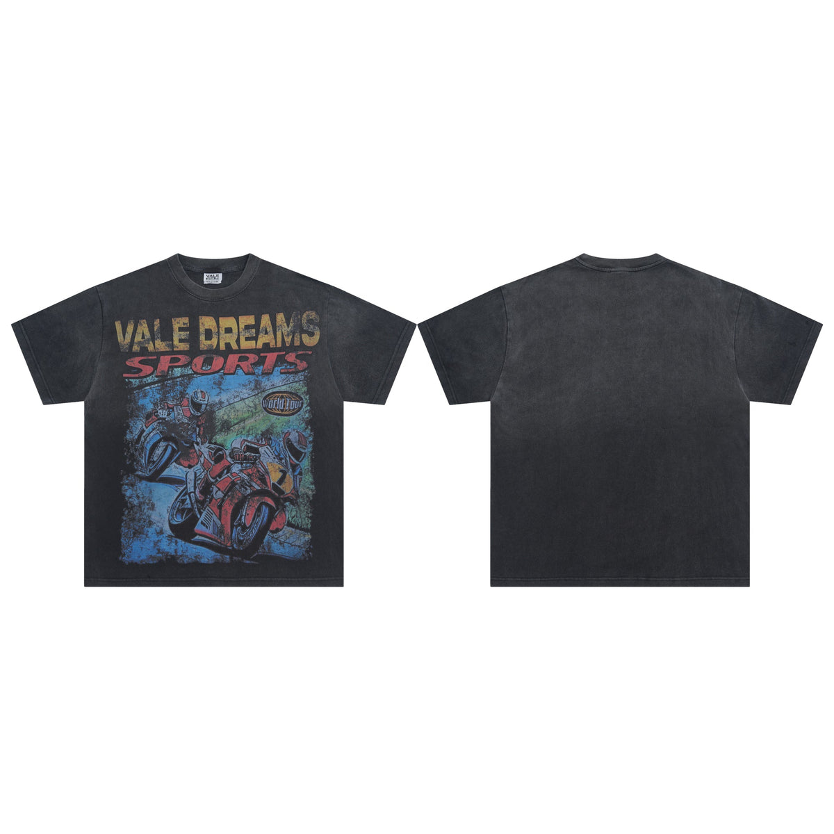 Valeforever Vale T Shirts White Ink DTG Wash