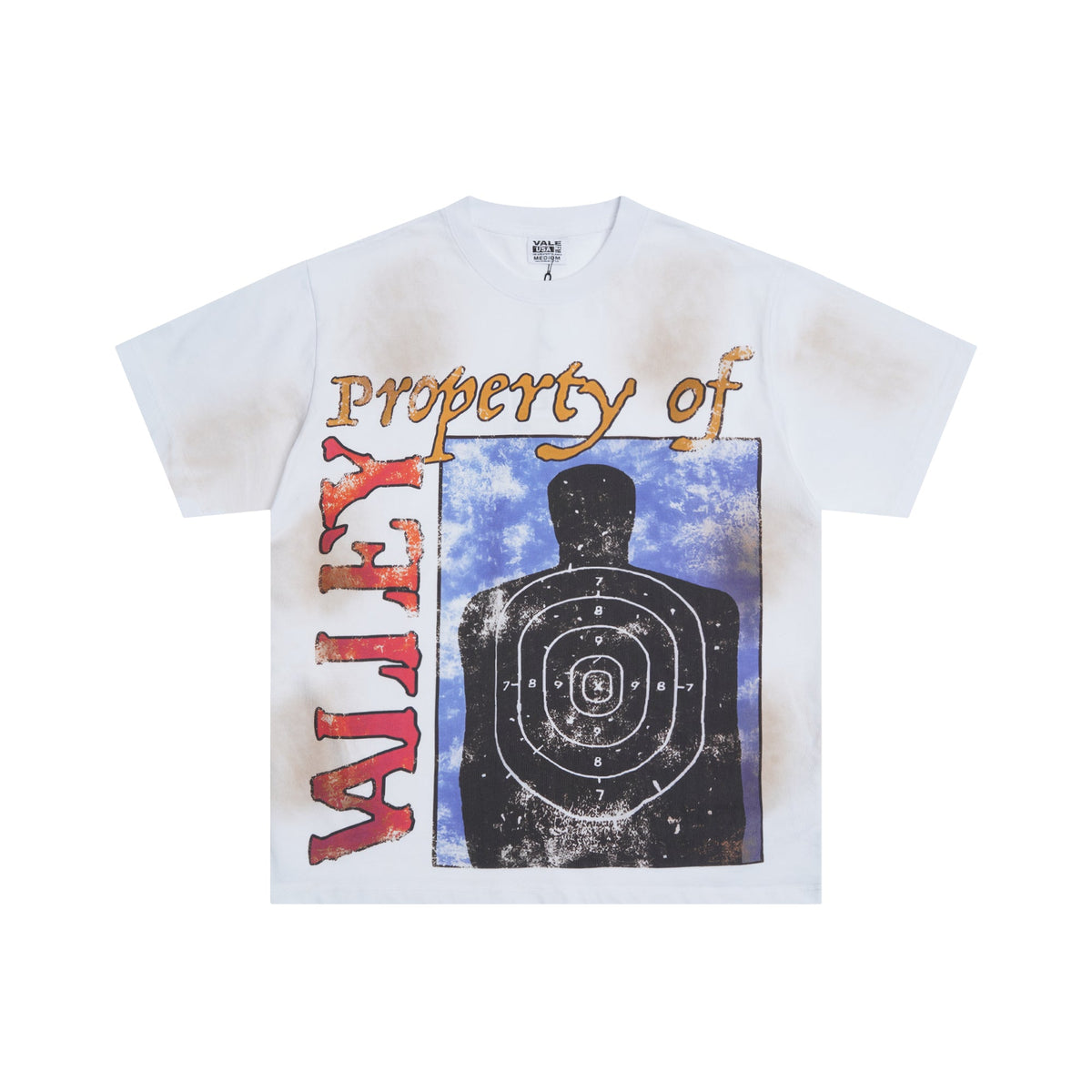 Valeforever Vale T Shirts White Ink DTG Printing Salt Monkey Wash